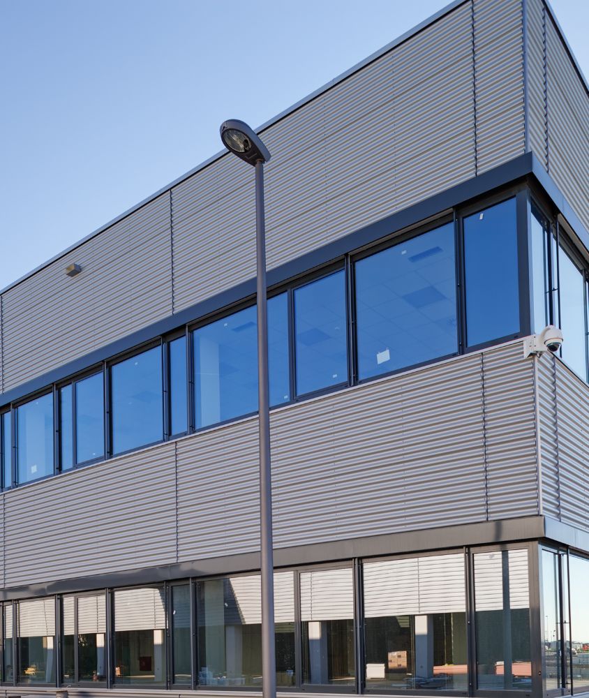 fachada de vidro em Campina Grande